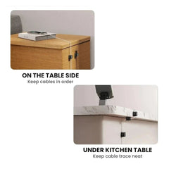 Magnetic Cable Organizer Clips — Strong Adhesive