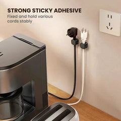 Magnetic Cable Organizer Clips — Strong Adhesive