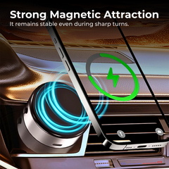 Magnetic Wireless Charger Stand | 15W Fast Charging
