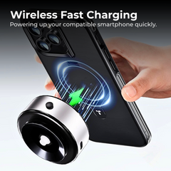 Magnetic Wireless Charger Stand | 15W Fast Charging