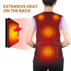 Magnetic Posture Corrector Back Brace with Heating