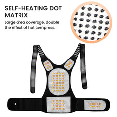 Magnetic Posture Corrector Back Brace with Heating