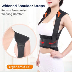 Magnetic Posture Corrector Back Brace with Heating