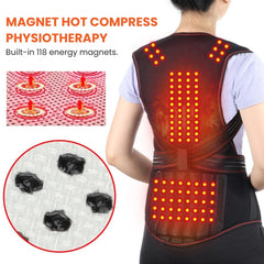 Magnetic Posture Corrector Back Brace with Heating