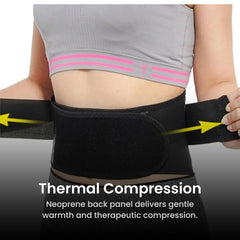 Magnetic Self-Heating Lumbar Support Belt