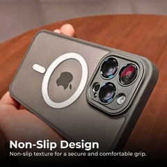 Magnetic Shockproof Matte iPhone 16 15 Pro Max Case