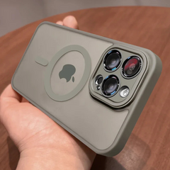 Magnetic Shockproof Matte iPhone 16 15 Pro Max Case