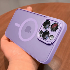 Magnetic Shockproof Matte iPhone 16 15 Pro Max Case