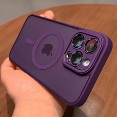 Magnetic Shockproof Matte iPhone 16 15 Pro Max Case