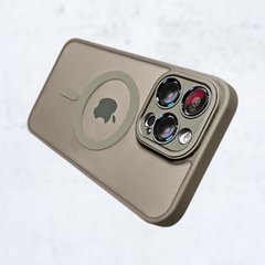 Magnetic Shockproof Matte Phone Case for iPhone 15 Series - 15, Pro, Plus, Pro Max