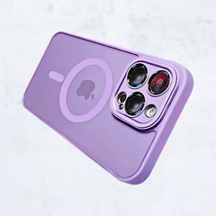 Magnetic Shockproof Matte Phone Case for iPhone 15 Series - 15, Pro, Plus, Pro Max