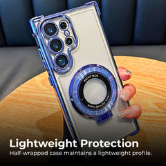 Magnetic Ring Stand Shockproof Case for Samsung S24 Ultra