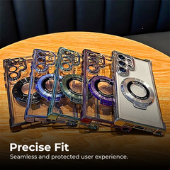 Magnetic Ring Stand Shockproof Case for Samsung S24 Ultra