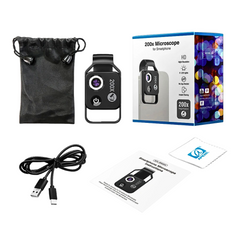 APEXEL 200x Phone Microscope Lens with Clip