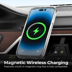 Clear Silicone Magsafe Cover iPhone 16 15 Pro Max