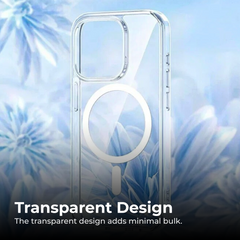 Clear Silicone Magsafe Cover iPhone 16 15 Pro Max