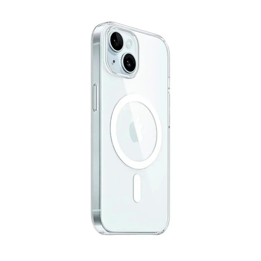 Clear Silicone Magsafe Cover iPhone 16 15 Pro Max