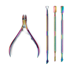 Manicure Kit 4Pcs – Cuticle Nipper, Cutter & Tools