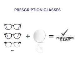 Matte Black Anti-Blue Light Gaming Glasses Men