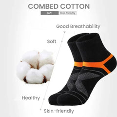 Men’s Breathable Sweat-Absorbing Sport Performance Socks