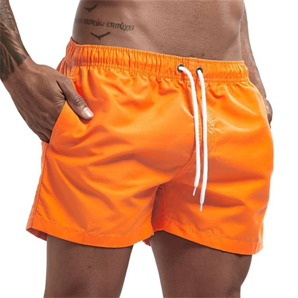 Men_s_Quick-Dry_Solid_Swim_Trunks_with_Mesh_Lining___Pockets_-_Orange