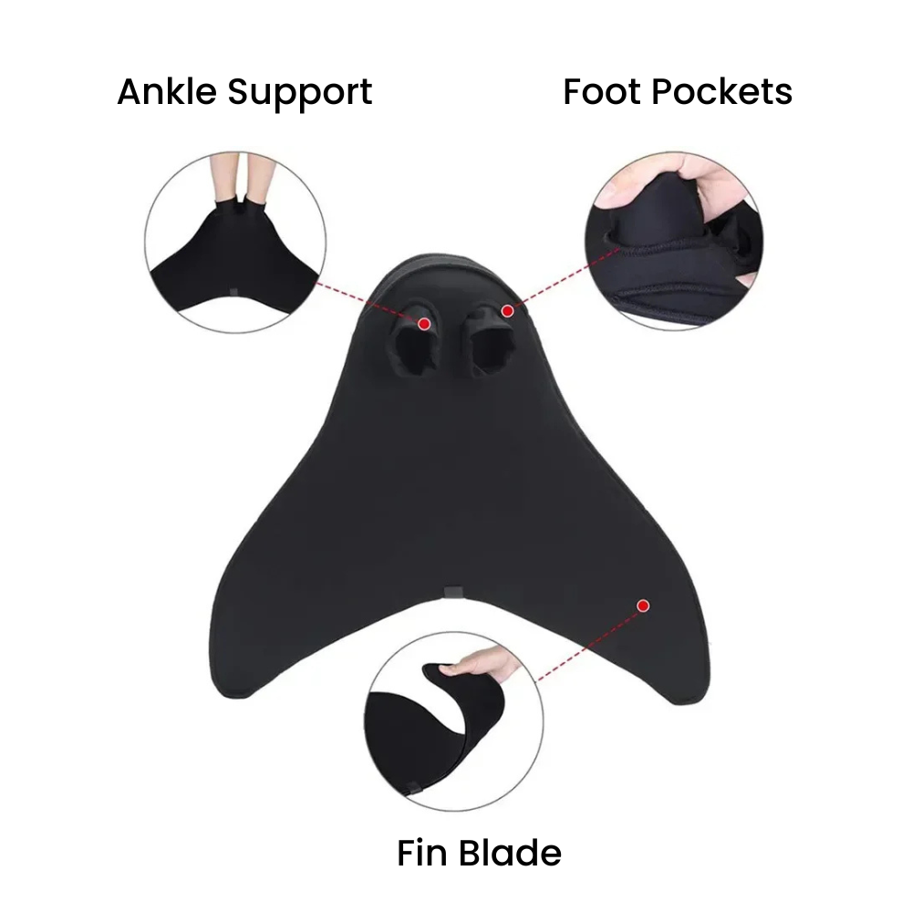 Mermaid_Tail_Flippers_Mono_fin_for_Kids___Adults_-_Features