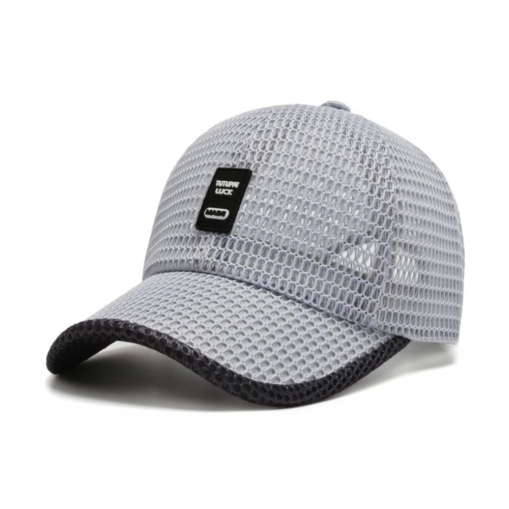 Mesh Breathable Baseball Cap — Adjustable Unisex Hat