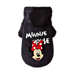 Mickey Minnie Dog Hoodie for Small-Medium Pets