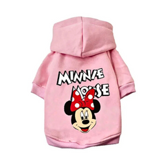 Mickey Minnie Dog Hoodie for Small-Medium Pets