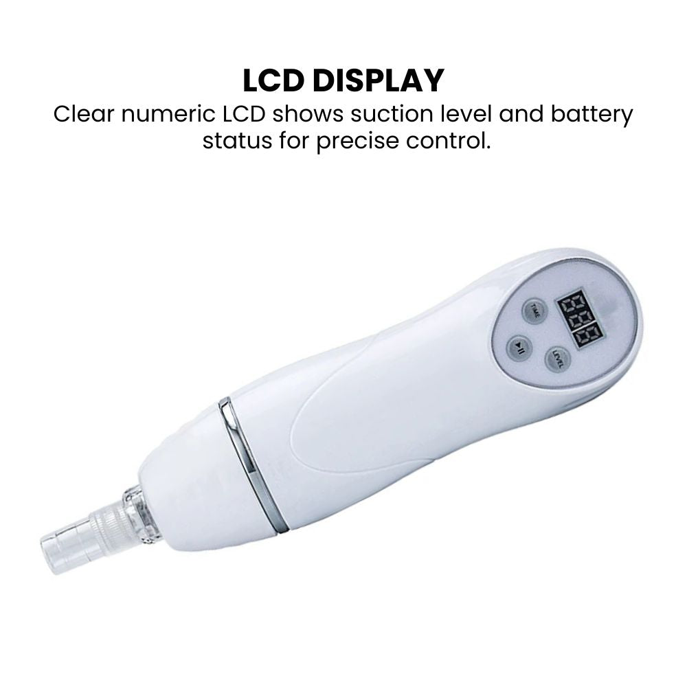 Microdermabrasion Diamond Peeling Vacuum Facial Device - LCD display