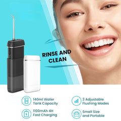 Mini Dental Water Flosser – Travel Oral Irrigator Jet