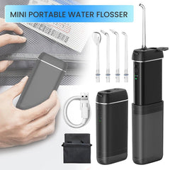 Mini Dental Water Flosser – Travel Oral Irrigator Jet
