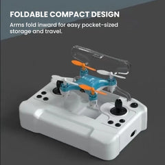 Mini Foldable Stunt Drone — Camera, Altitude Hold