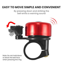Mini Aluminum Alloy Bike Bell