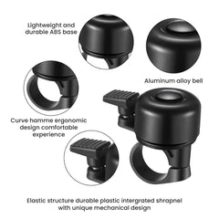 Mini Aluminum Alloy Bike Bell