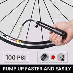 Mini Bike Pump 100Psi for Schrader & Presta
