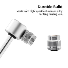 Mini Bike Pump for MTB & Road | 120 PSI Portable