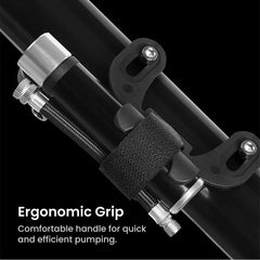 Mini Bike Pump for MTB & Road | 120 PSI Portable