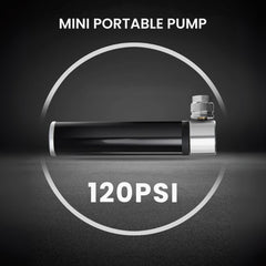 Mini Bike Pump for MTB & Road | 120 PSI Portable