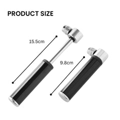 Mini Bike Pump for MTB & Road | 120 PSI Portable