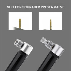 Mini Bike Pump for MTB & Road | 120 PSI Portable