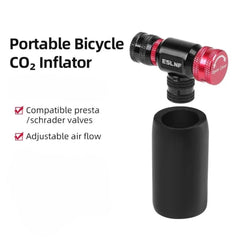 Mini CO2 Bike Pump for Presta & Schrader
