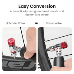 Mini CO2 Bike Pump for Presta & Schrader