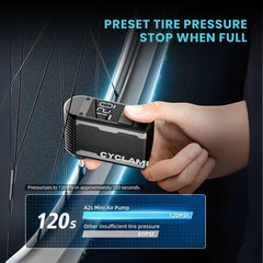 Mini Cordless Bike Pump – Portable Air Inflator
