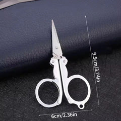 Mini Folding Scissors – Portable Stainless Steel Cutter Tool
