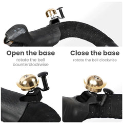 Compact Copper Bike Bell – Clear Sound for Road & MTB