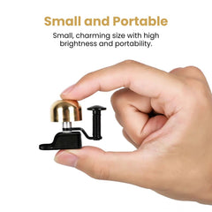 Compact Copper Bike Bell – Clear Sound for Road & MTB