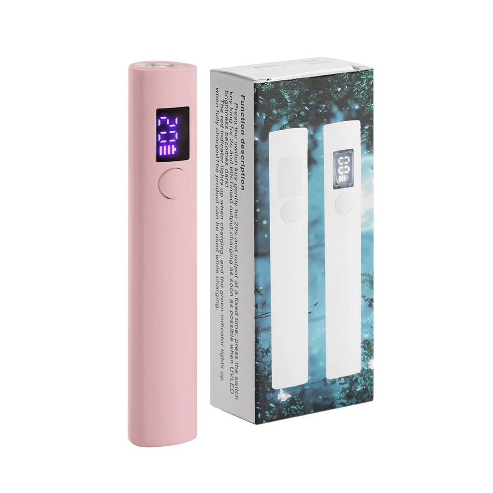 Mini Nail Dryer Pen UV LED Lamp for Fast Gel Curing