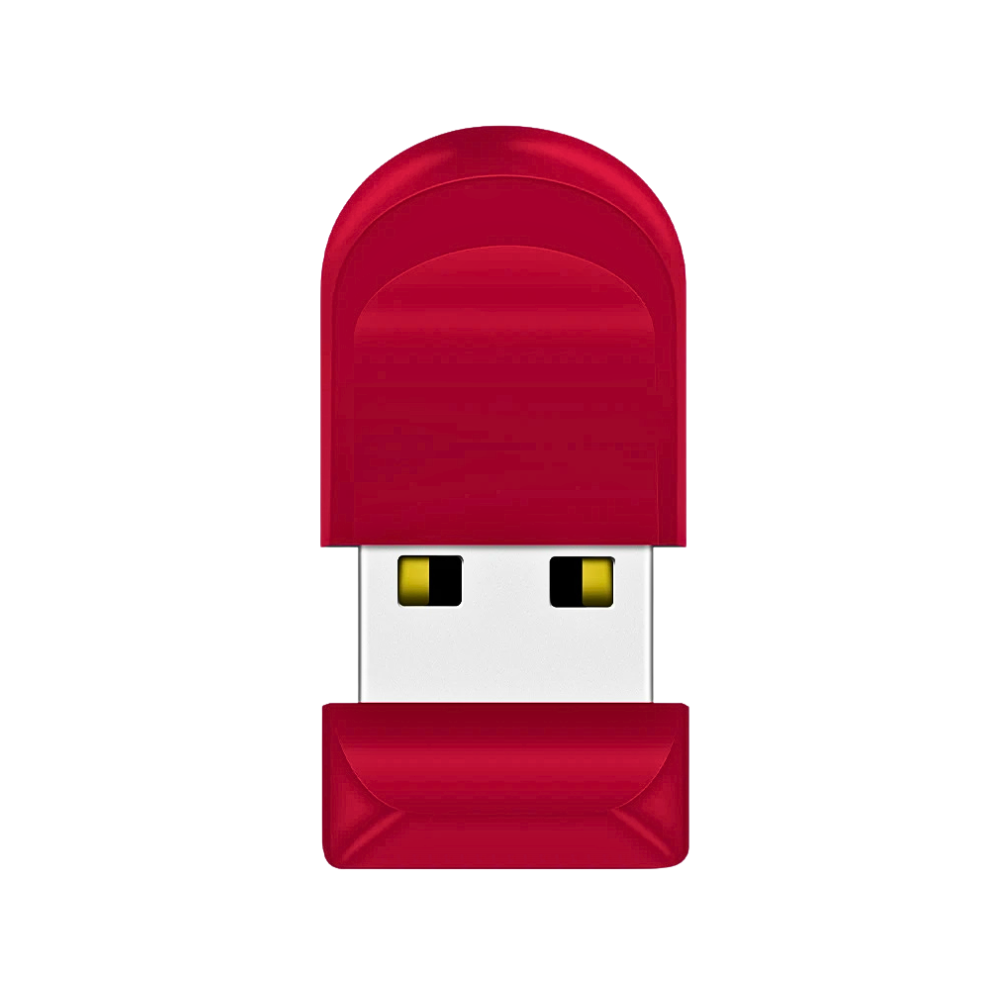 High-Speed Mini Pen Drive 64GB Black USB 2.0