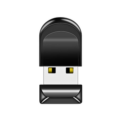 High-Speed Mini Pen Drive 64GB Black USB 2.0